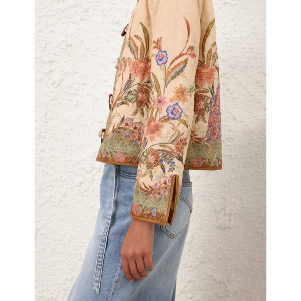 Elevate your elegance in this Zimmermann Jackets available now at Coveti