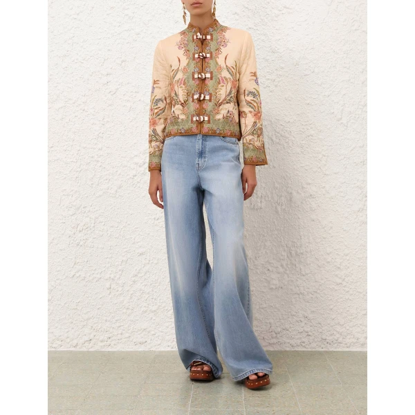 Elevate your elegance in this Zimmermann Jackets available now at Coveti