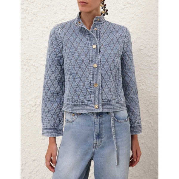 Elevate your elegance in this Zimmermann Jackets available now at Coveti