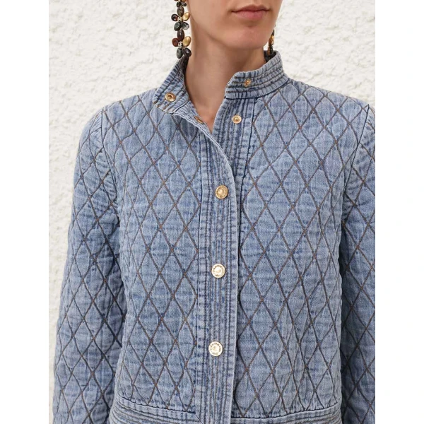 Elevate your elegance in this Zimmermann Jackets available now at Coveti