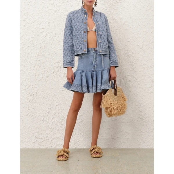 Elevate your elegance in this Zimmermann Jackets available now at Coveti