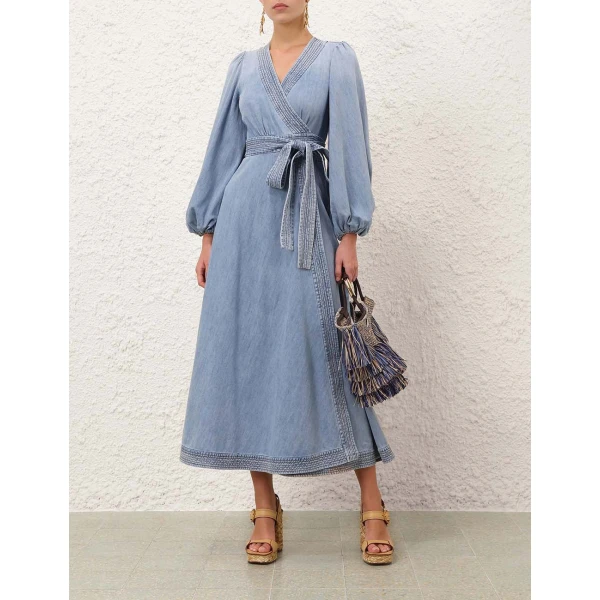 Elevate your elegance in this Zimmermann Dresses available now at Coveti