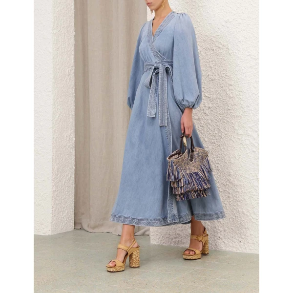 Elevate your elegance in this Zimmermann Dresses available now at Coveti