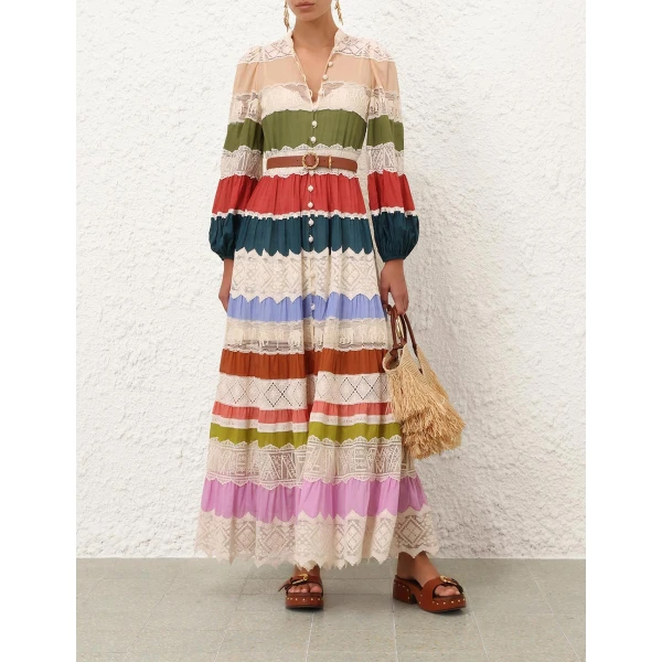 Elevate your elegance in this Zimmermann Dresses available now at Coveti