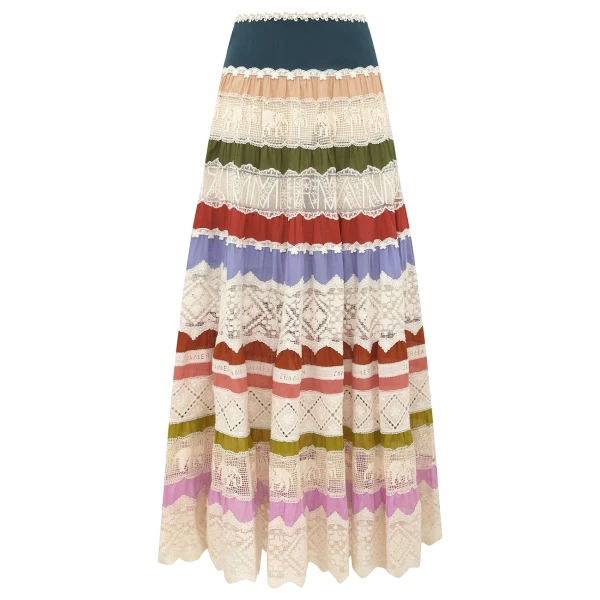 Elevate your elegance in this Zimmermann Skirts available now at Coveti