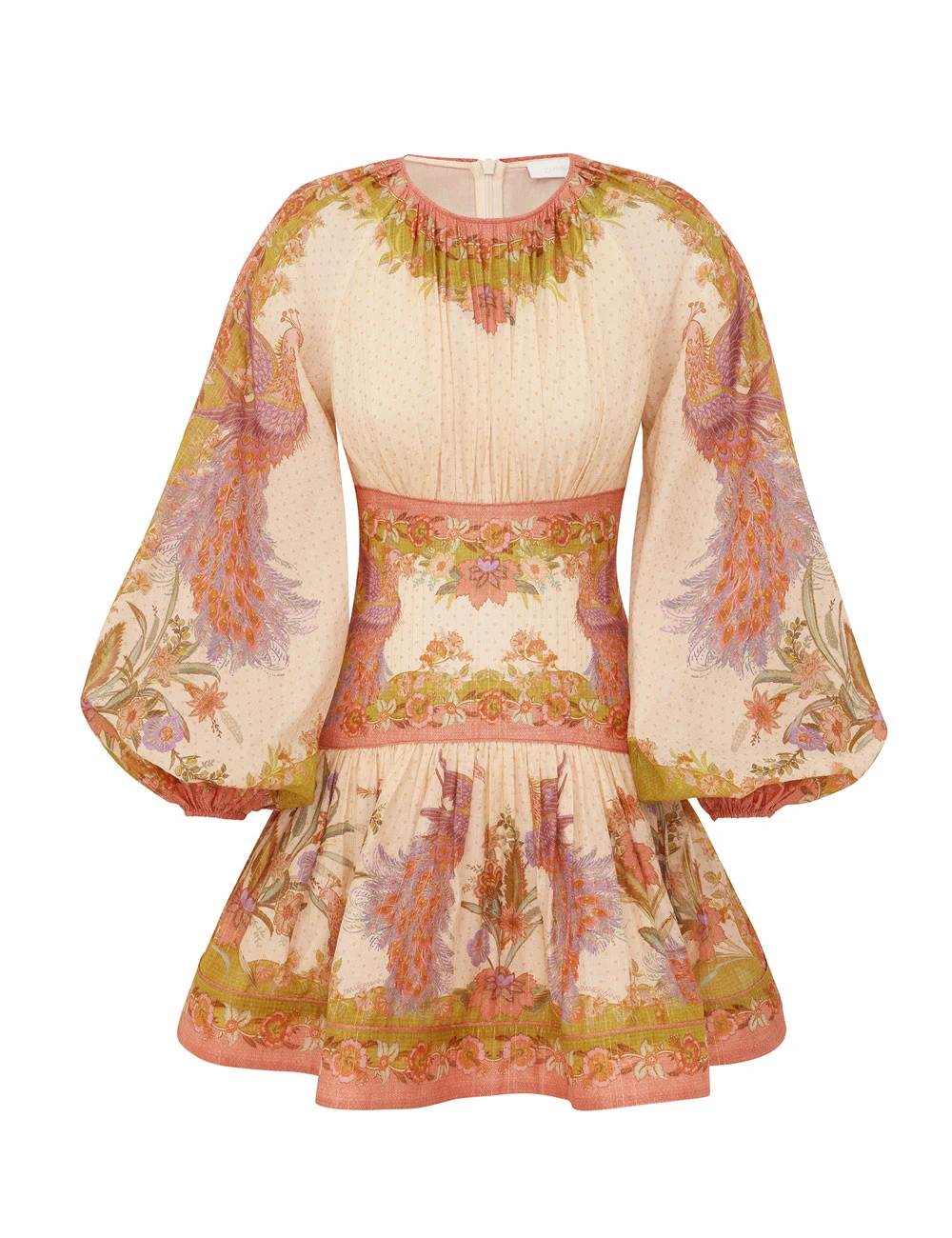 Zimmermann Indra Mini Dress | Ready to Wear Collection Coveti Elevate your elegance in this Zimmermann Dresses available now at Coveti