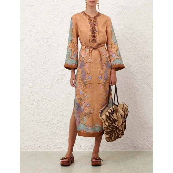 Elevate your elegance in this Zimmermann Dresses available now at Coveti