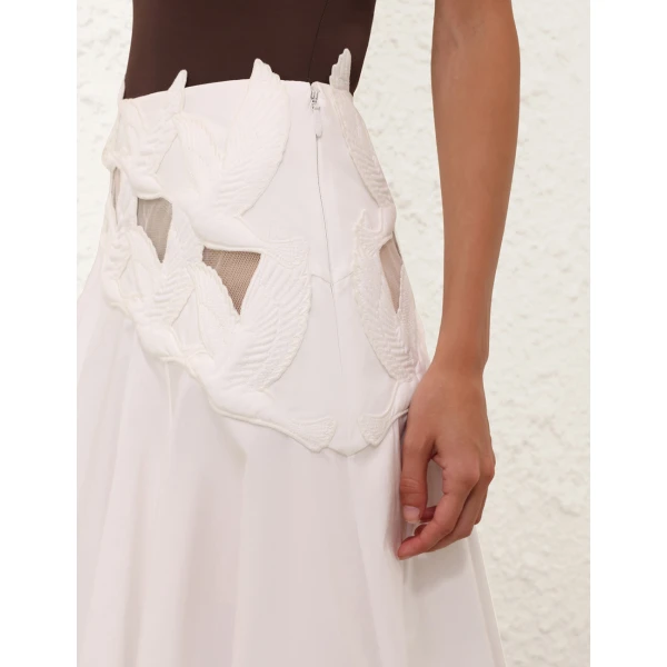 Elevate your elegance in this Zimmermann Skirts available now at Coveti