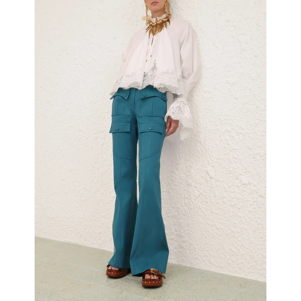 Elevate your elegance in this Zimmermann Pants available now at Coveti