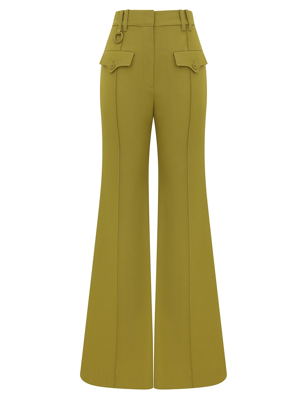 Zimmermann Luna Wool Flare Pant | Ready to Wear Collection Coveti Elevate your elegance in this Zimmermann Pants available now at Coveti