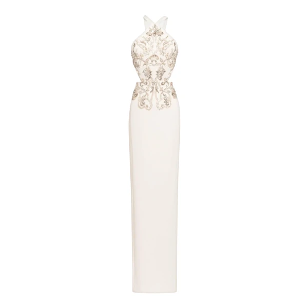 Zuhair Murad Cady Long Dress - Dresses - Lebanese Haute Couture and Evening Gowns at Coveti