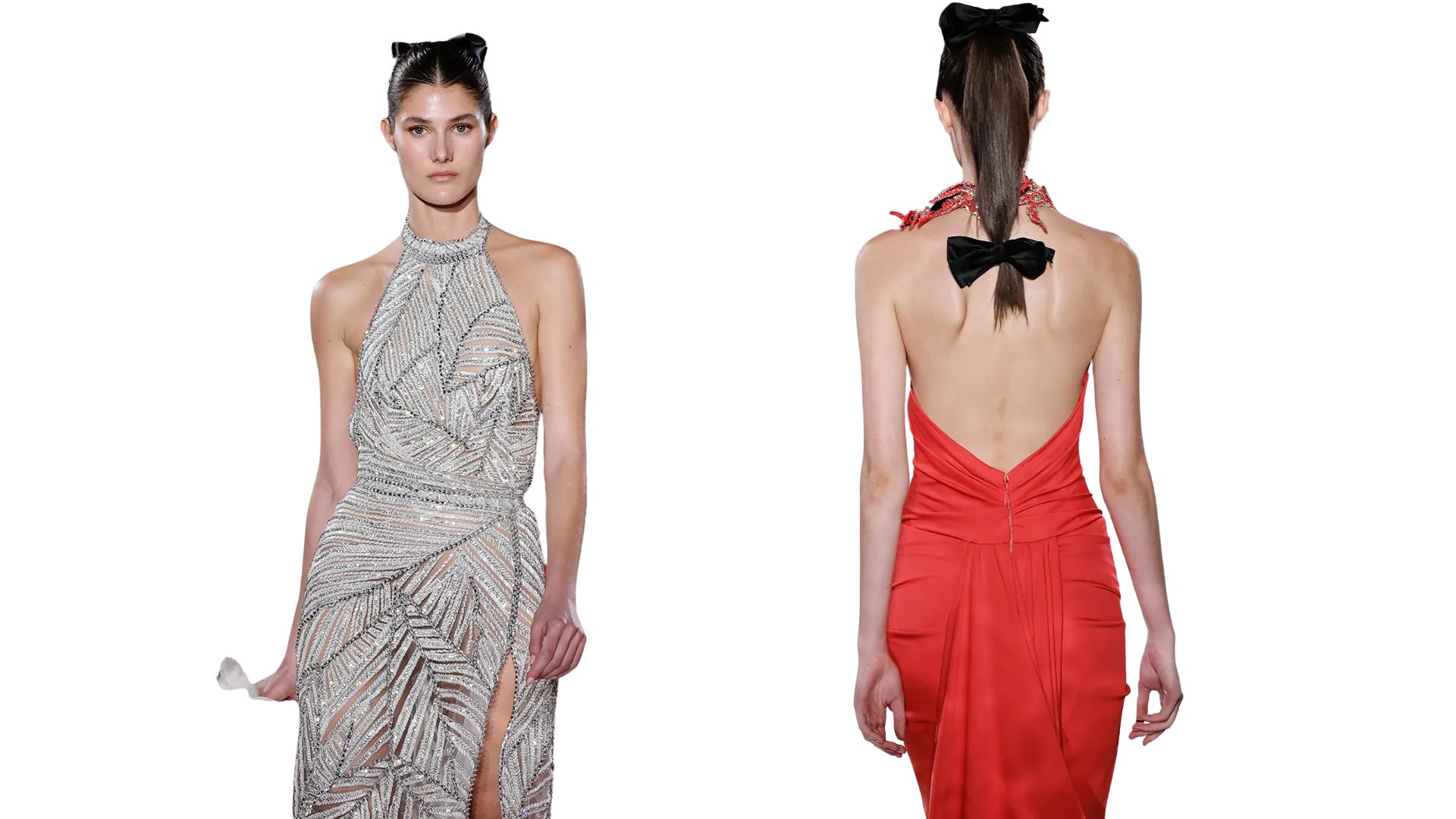 Zuhair Murad vs Elie Saab - Lebanese Haute Couture Evening Gowns Comparison at Coveti