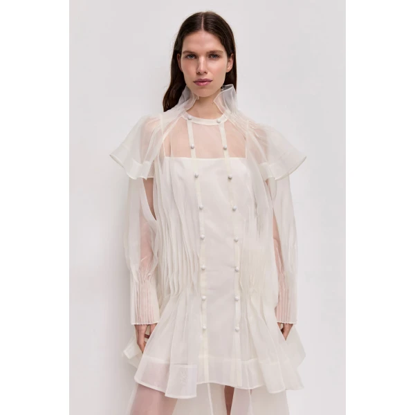 Aje Mirella Trench Coat, view 3