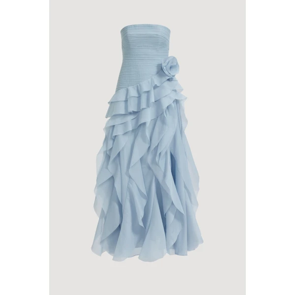 Aje clothing Aus Dresses – structured silhouette with raw femininity from Coveti
