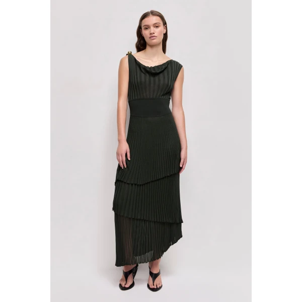 Aje Carmine Knit Midi Dress, view 2