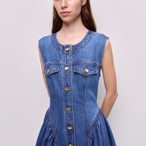Loxley Denim Midi Dress
