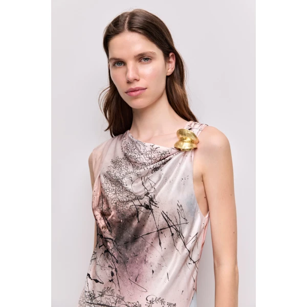 Aje Marisa Midi Dress, view 4