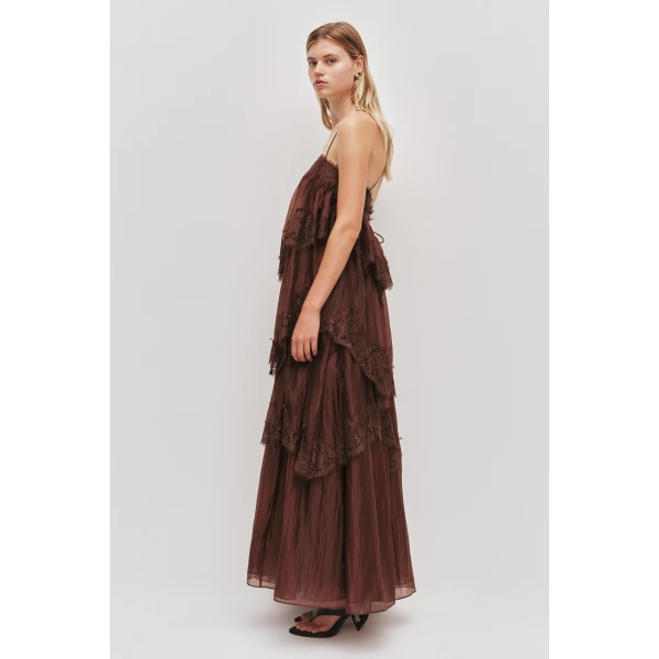 Aje Ophelia Lace Gown, view 5