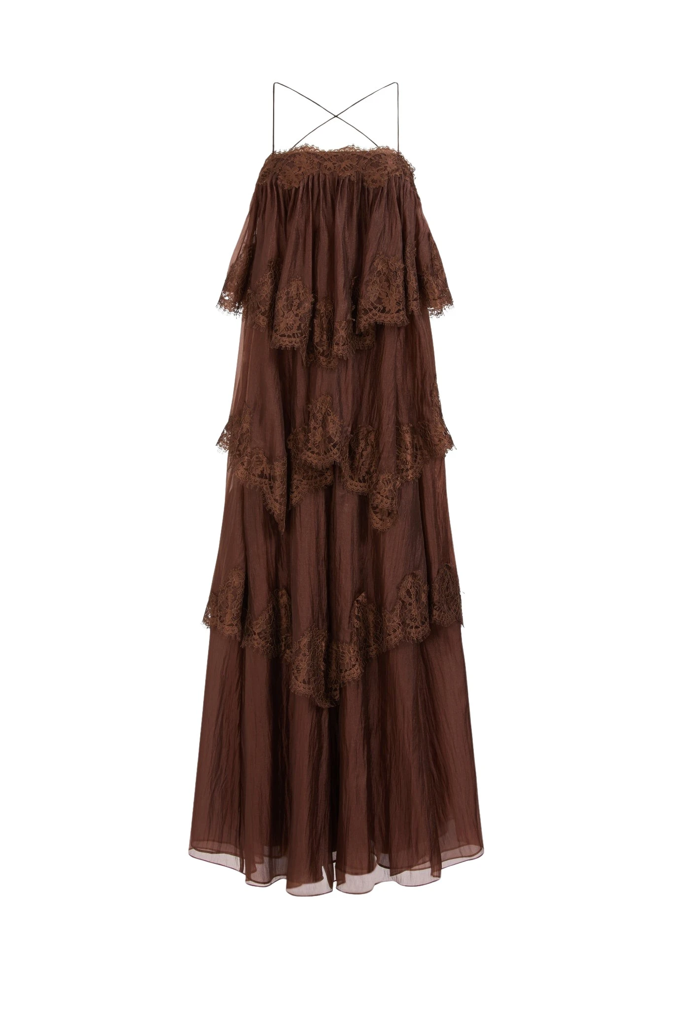 Aje-aus-Dresses-Ophelia-Lace-Gown14086_nobg Aje Brown Dresses