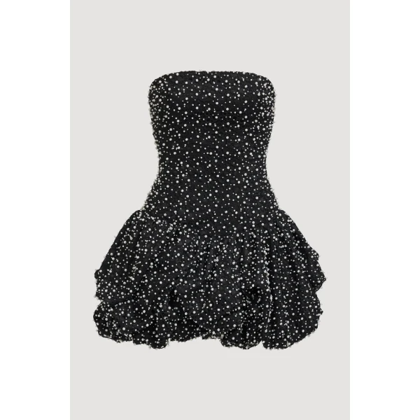 Aje clothing Aus Dresses – structured silhouette with raw femininity from Coveti