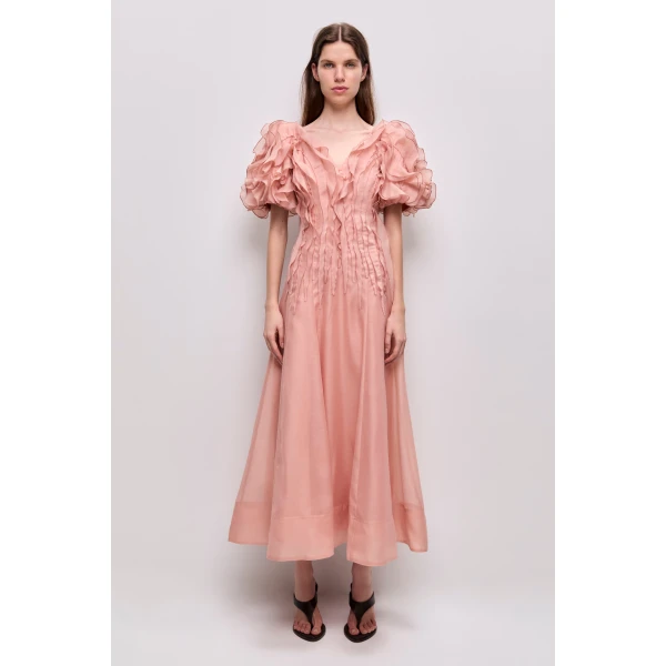 Aje Seraphina Midi Dress, view 2