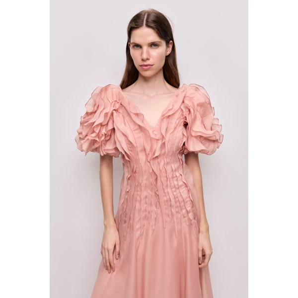 Aje Seraphina Midi Dress, view 3