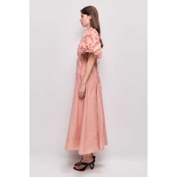 Aje Seraphina Midi Dress, view 5