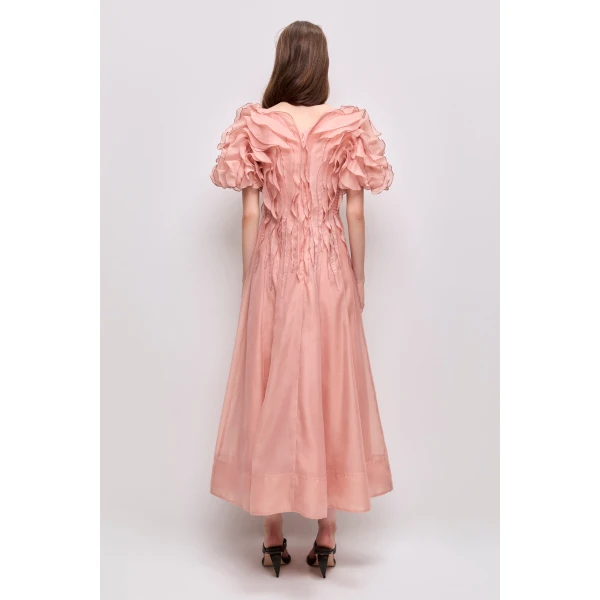 Aje Seraphina Midi Dress, view 6