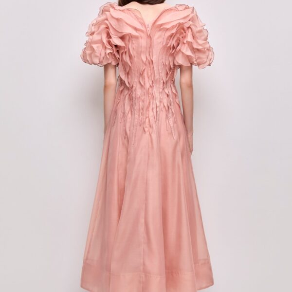 Aje clothing Aus Dresses – structured silhouette with raw femininity from Coveti