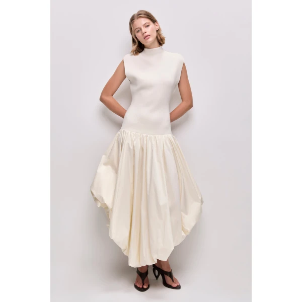 Aje Venetia Knit Midi Dress, view 3