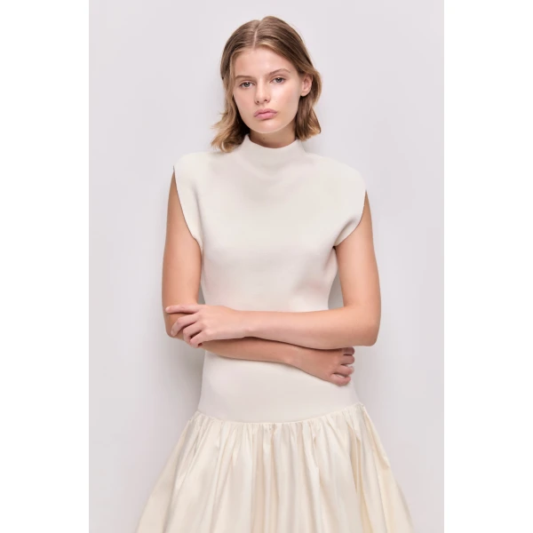 Aje Venetia Knit Midi Dress, view 4