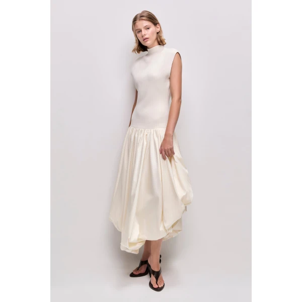 Aje Venetia Knit Midi Dress, view 5