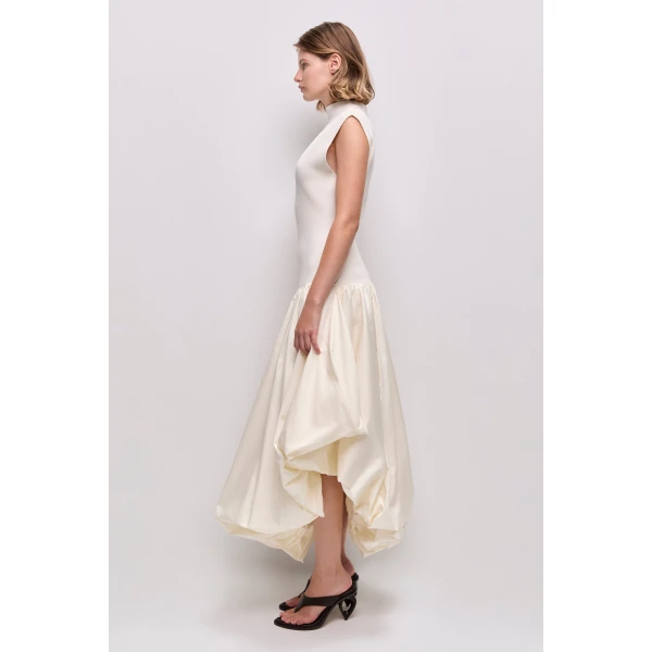 Aje Venetia Knit Midi Dress, view 6