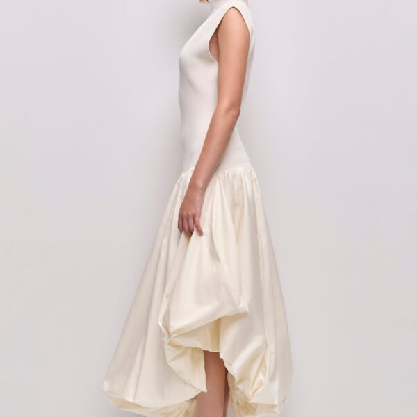 Aje clothing Aus Dresses – structured silhouette with raw femininity from Coveti
