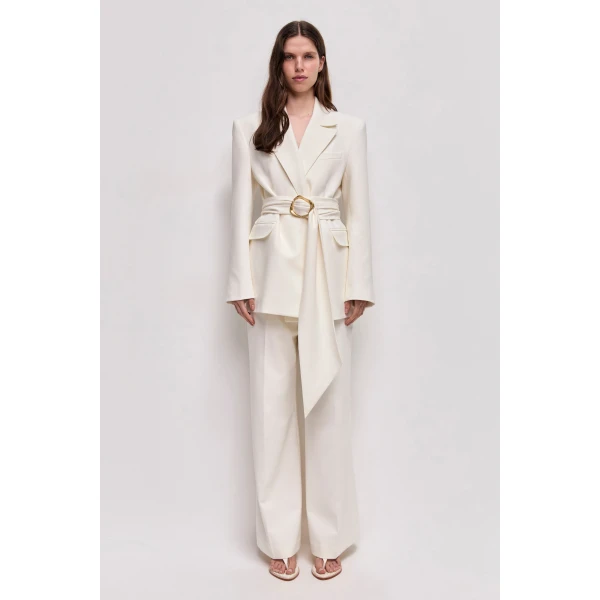 Aje Simone Lace Back Blazer, view 2