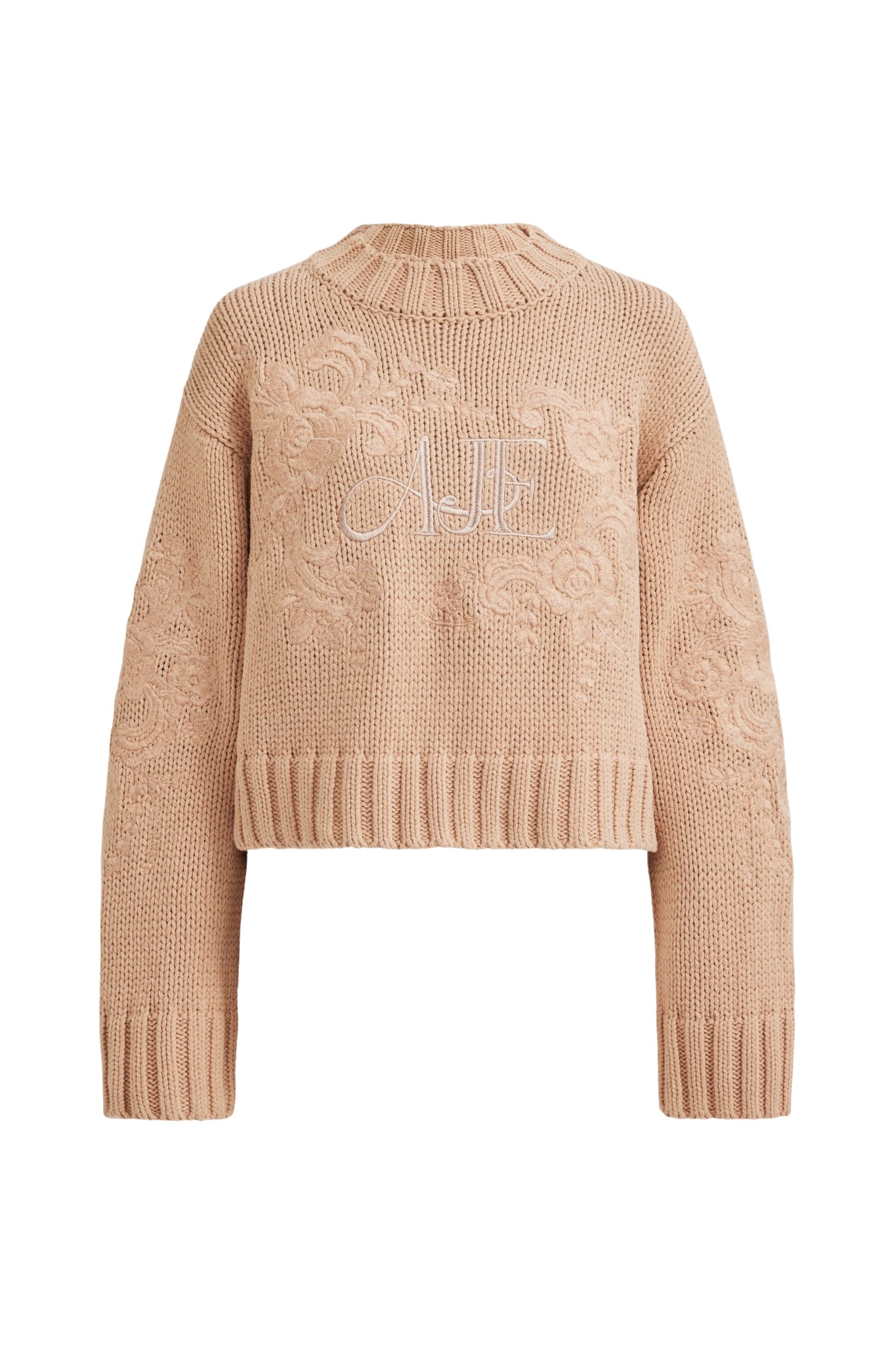 Aje Brown Knitwear