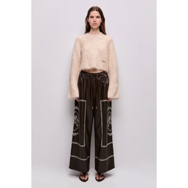 Aje Niro Fluffy Jumper Knit, view 2