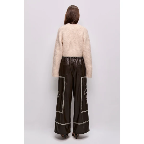 Aje Niro Fluffy Jumper Knit, view 6