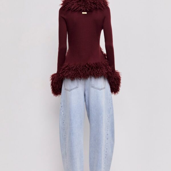 Aje clothing Aus Knitwear – structured silhouette with raw femininity from Coveti