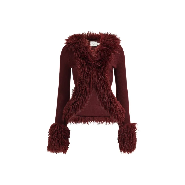 Aje Red Knitwear