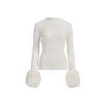 Aje Ivory Knitwear