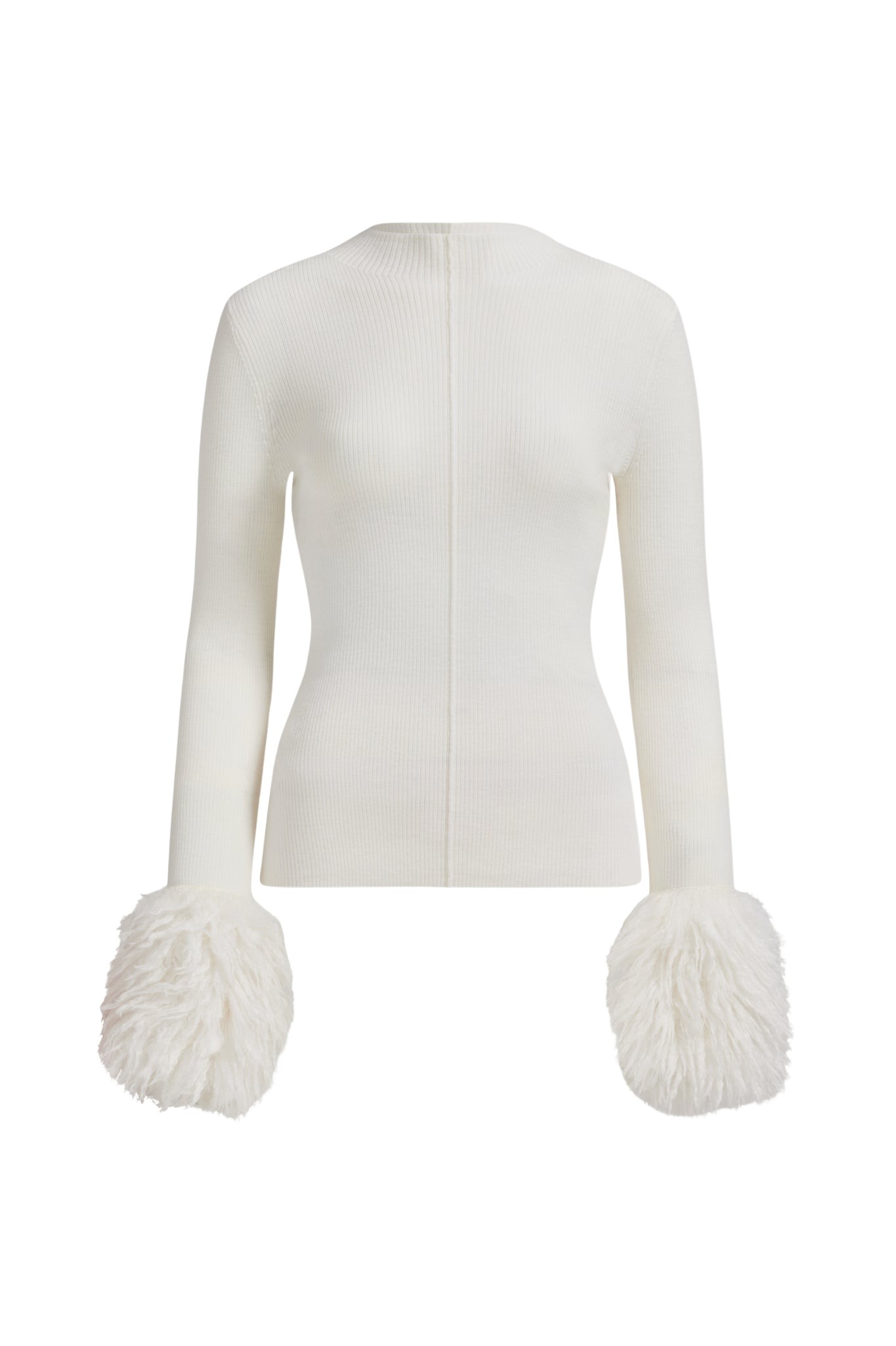Aje Ivory Knitwear