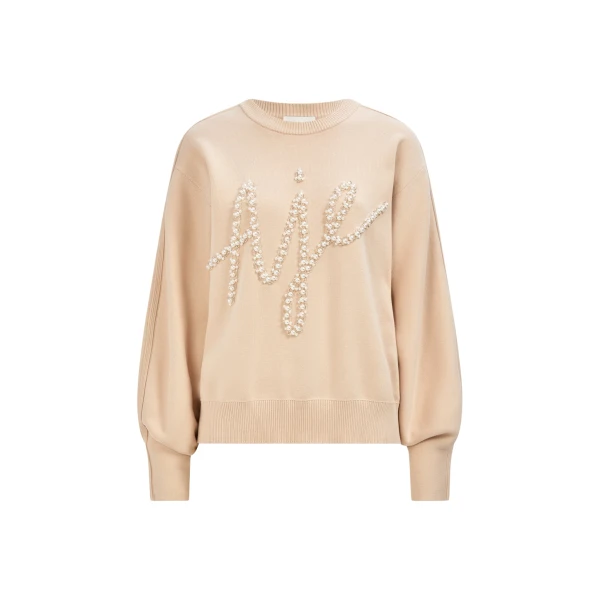 Aje Beige Knitwear