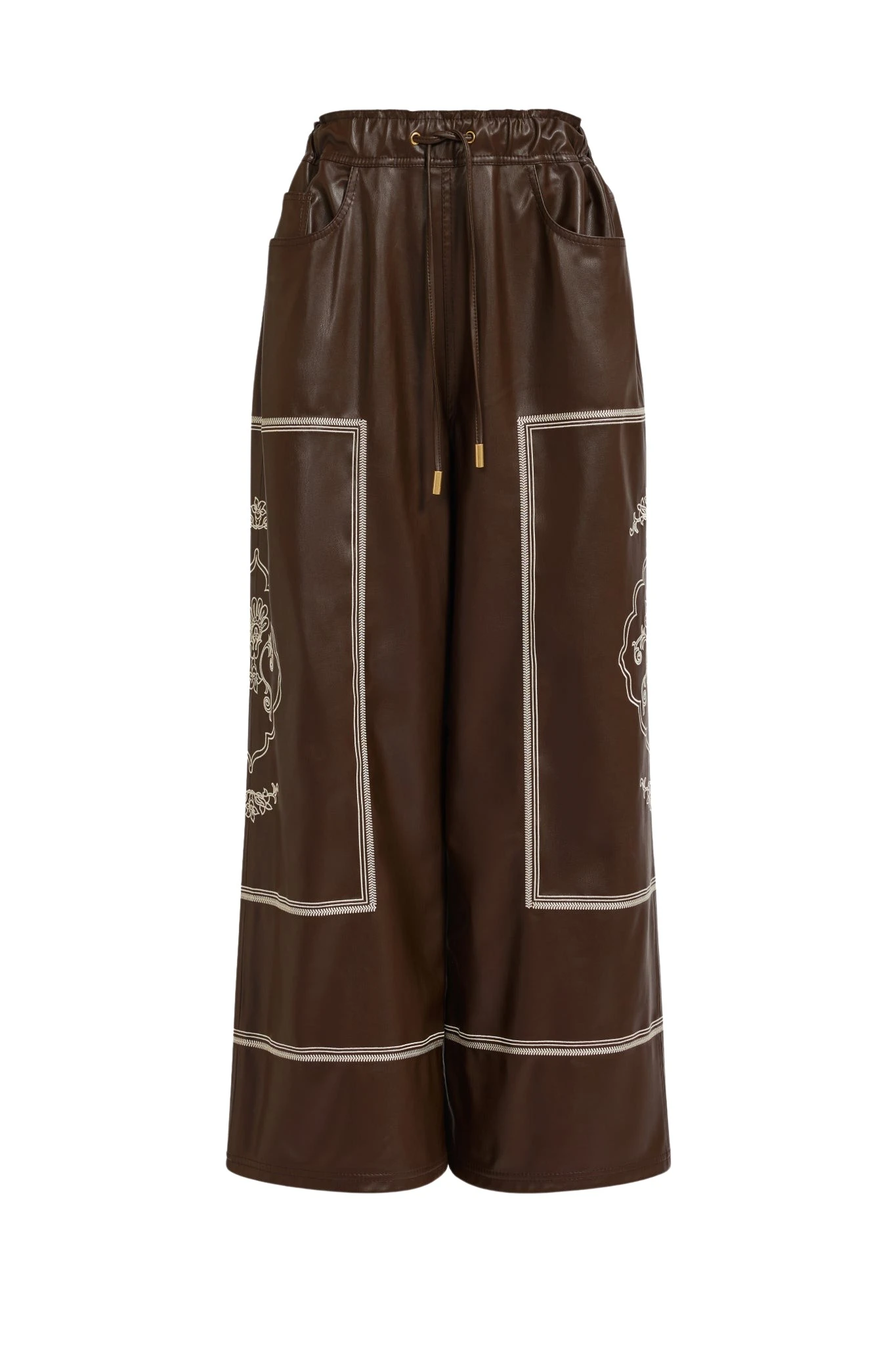 Aje-aus-Pants-Lotus-Pant88659_nobg Aje Brown Pants