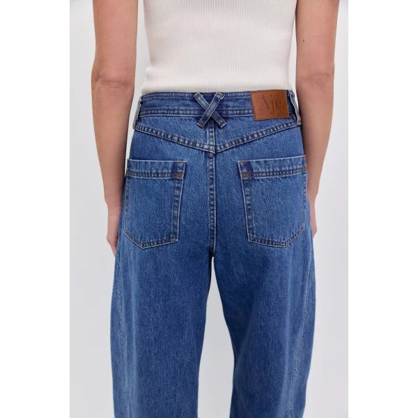 Aje Stevie Barrel Ankle Jean, view 4