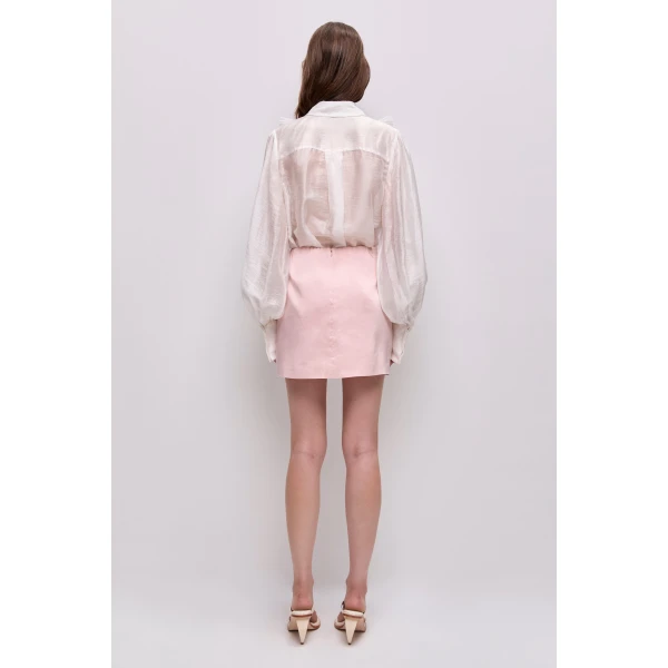 Aje Demi Crystal Mini Skirt, view 6