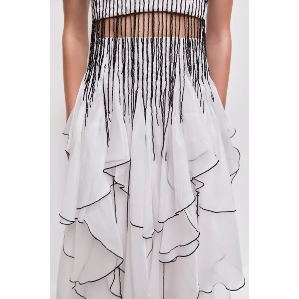 Aje Leigh Maxi Skirt, view 3