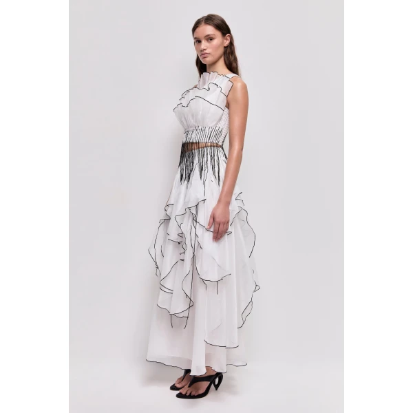 Aje Leigh Maxi Skirt, view 4
