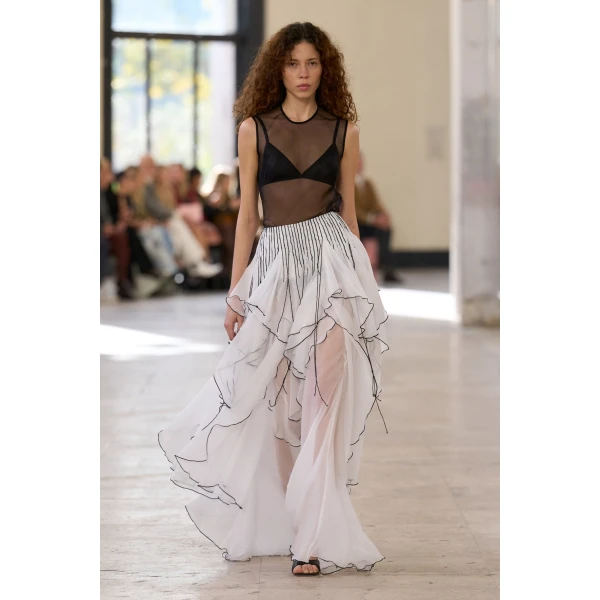 Aje clothing Aus Skirts – structured silhouette with raw femininity from Coveti