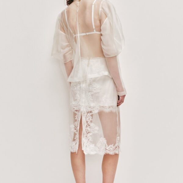Aje Aus Skirts – structured silhouette with raw femininity from Coveti